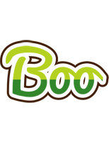 Boo golfing logo