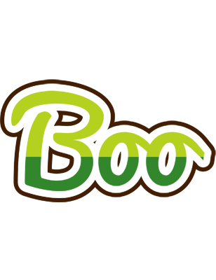 Boo golfing logo