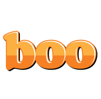 Boo orange logo