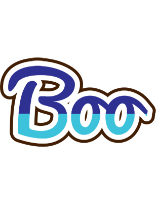 Boo raining logo