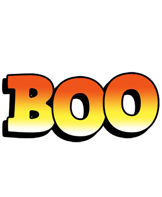 Boo sunset logo