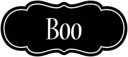 Boo welcome logo