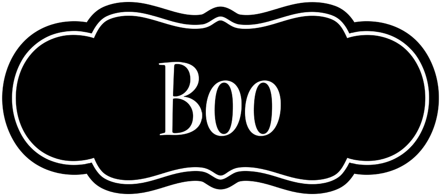 Boo welcome logo