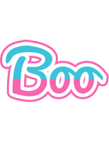 Boo woman logo