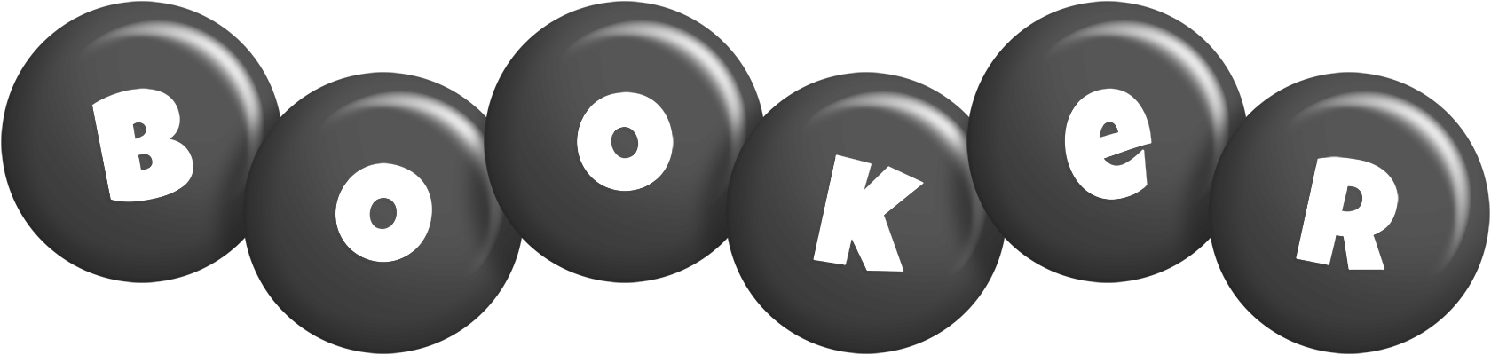 Booker candy-black logo
