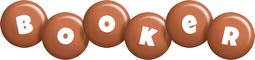 Booker candy-brown logo