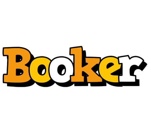 Booker cartoon logo