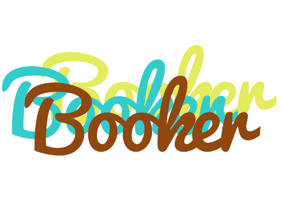Booker cupcake logo