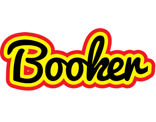 Booker flaming logo