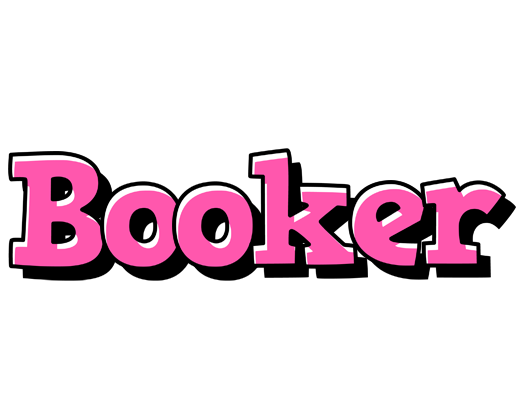 Booker girlish logo