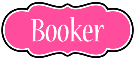 Booker invitation logo