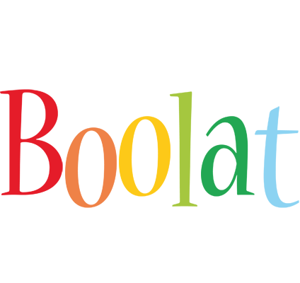 Boolat birthday logo