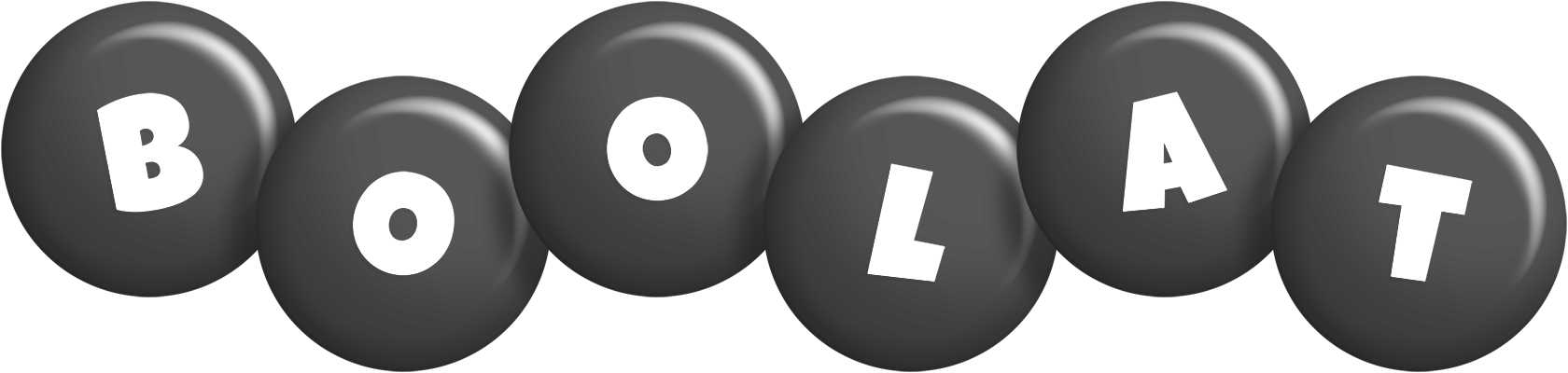 Boolat candy-black logo
