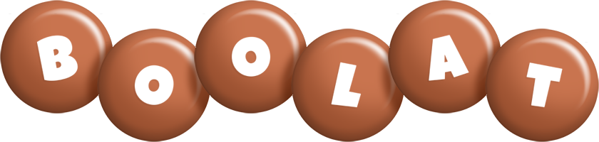 Boolat candy-brown logo