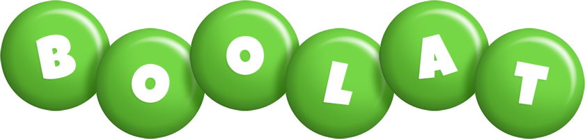 Boolat candy-green logo