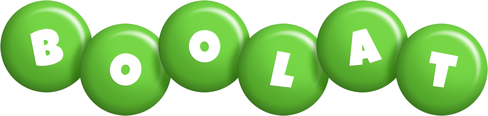 Boolat candy-green logo