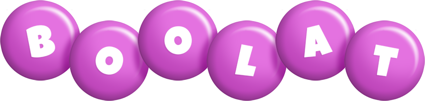 Boolat candy-purple logo