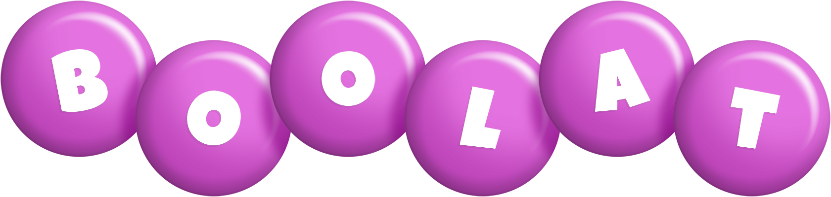 Boolat candy-purple logo