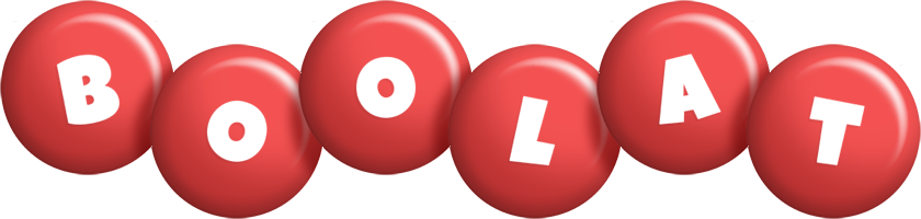 Boolat candy-red logo