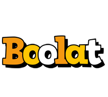 Boolat cartoon logo