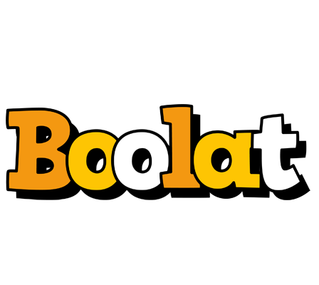 Boolat cartoon logo