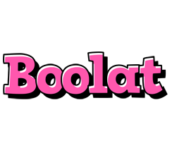 Boolat girlish logo