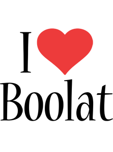 Boolat i-love logo