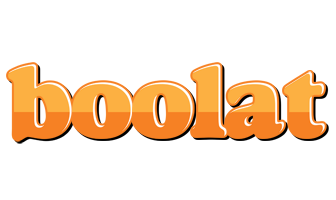 Boolat orange logo