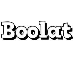 Boolat snowing logo