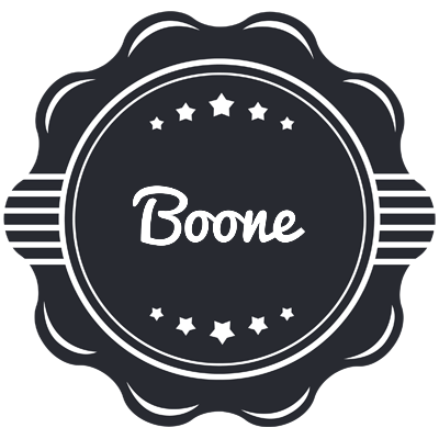 Boone badge logo