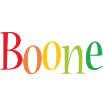 Boone birthday logo