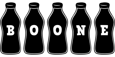 Boone bottle logo