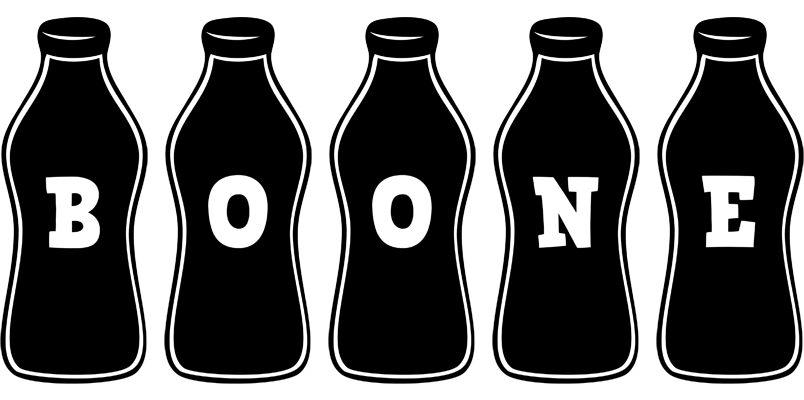 Boone bottle logo