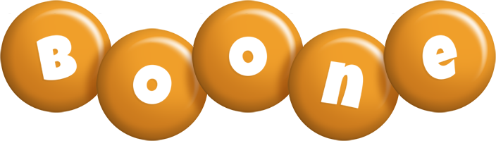 Boone candy-orange logo