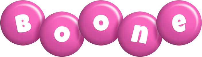 Boone candy-pink logo