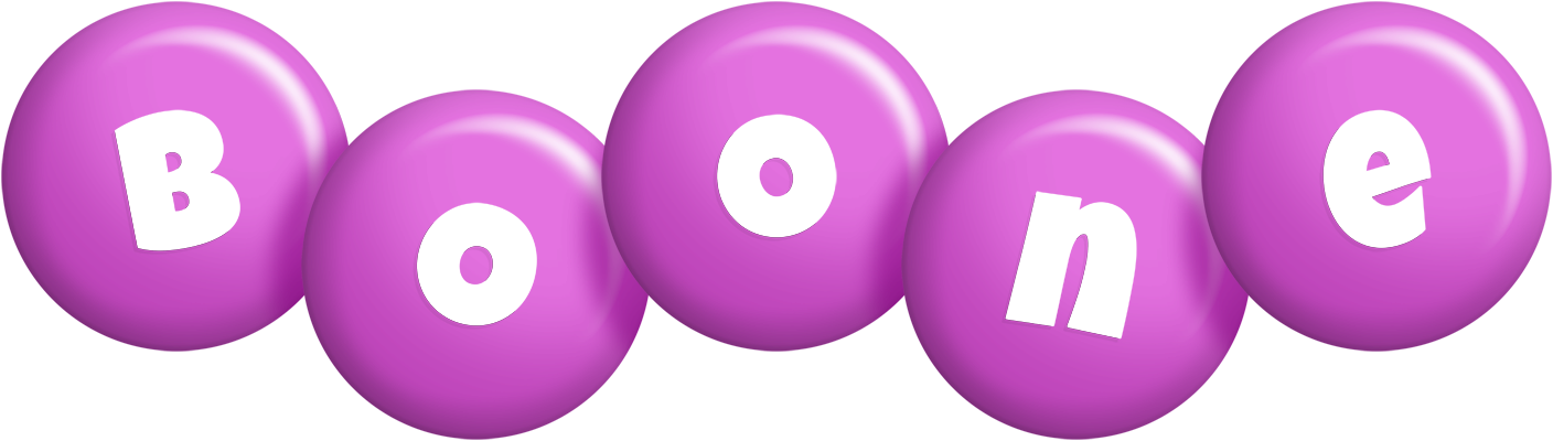 Boone candy-purple logo
