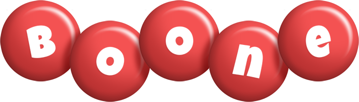 Boone candy-red logo