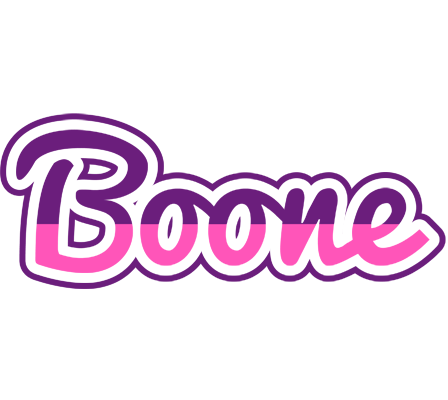 Boone cheerful logo