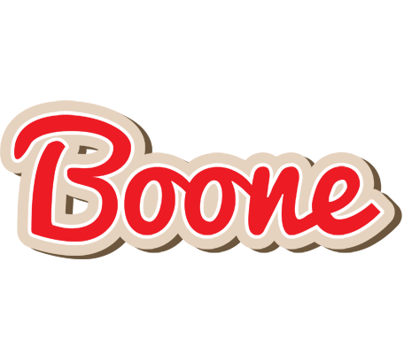 Boone chocolate logo