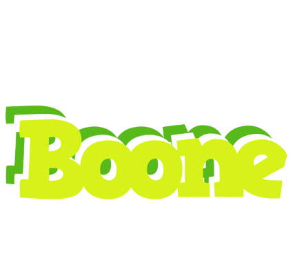 Boone citrus logo