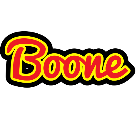 Boone fireman logo