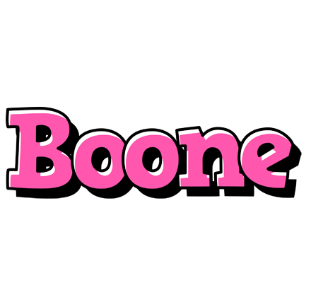 Boone girlish logo