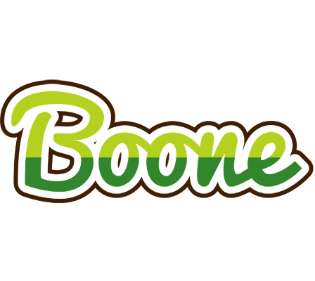 Boone golfing logo