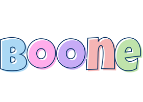 Boone pastel logo