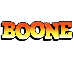 Boone sunset logo