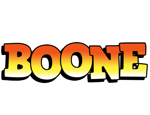 Boone sunset logo