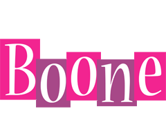 Boone whine logo