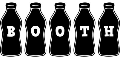 Booth bottle logo