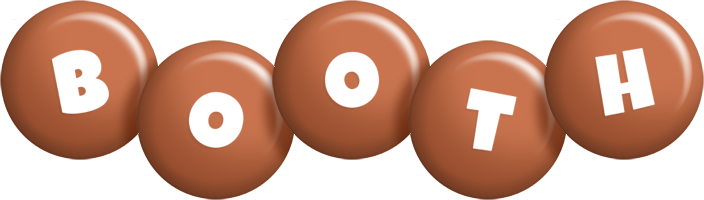 Booth candy-brown logo