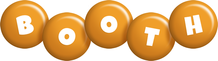 Booth candy-orange logo